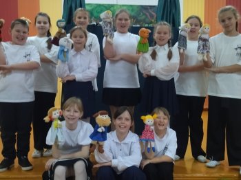 Мастер-класс объединения "Театр кукол"