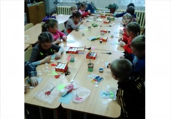 Мастер-класс "Нас весна встречает первыми цветами"