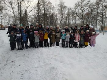 Конкурсная программа "Забавный снеговик"