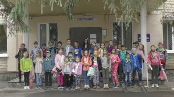 Экскурсия в отдел полиции