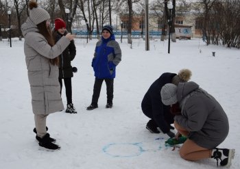 Конкурс снежных скульптур "Хоровод снеговиков"